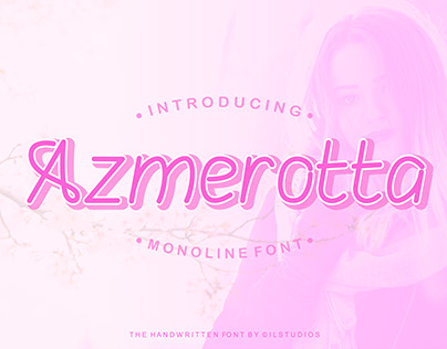 Azmerotta Monoline Font