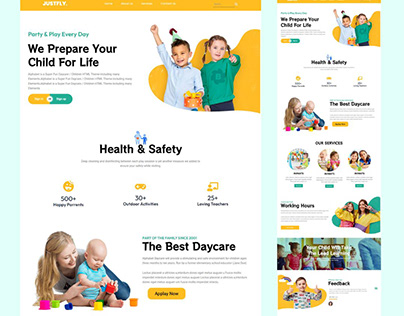 Child care website