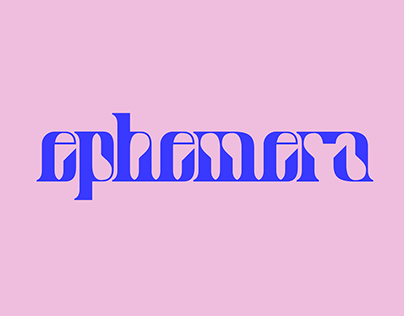 Ephemera - Display Typeface