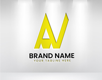 AN Letter Professional Logo, Corporate Lettermark Logos