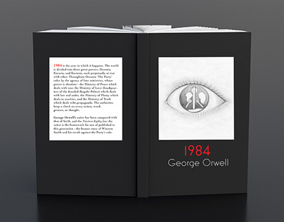 1984 Book Cover Design