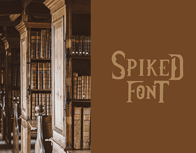 Spiked Font