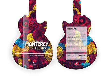 Criterion Guitar DVD Box Packaging — Monterey