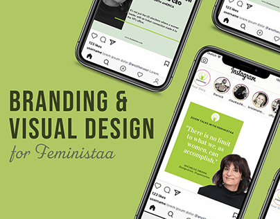 Branding & Visual Design for Feministaa