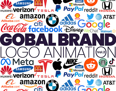 Project thumbnail - Global Brands Logo Animation Vol.2