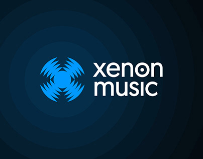Project thumbnail - Xenon Music | Brand Identity