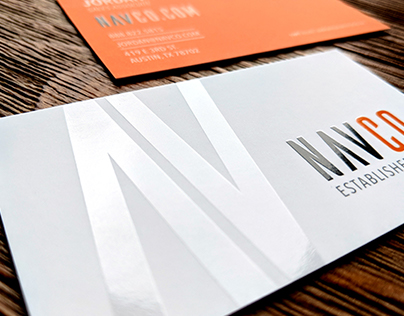 NAVCO Logo & Business Card Design