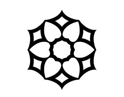 Lotus Heart Shield - Logo For Sale MultiMediaSusan.com