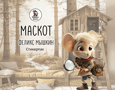 Феликс Мышкин | Mascot+Sticker pack