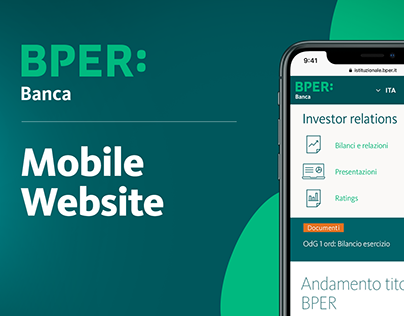 BPER Banca / Mobile Website