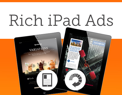 Digital Magazines - Rich iPad Ads