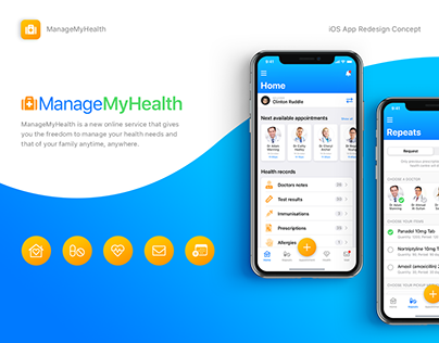 Redesign of ManageMyHealth App