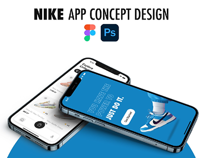 Nike application UI