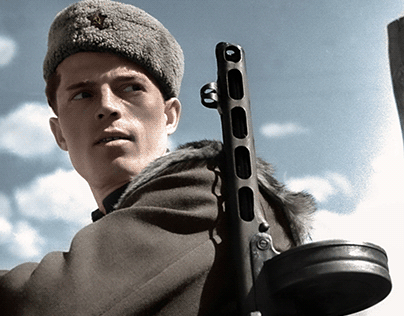 Colorization: Commander of the "For Leningrad"
