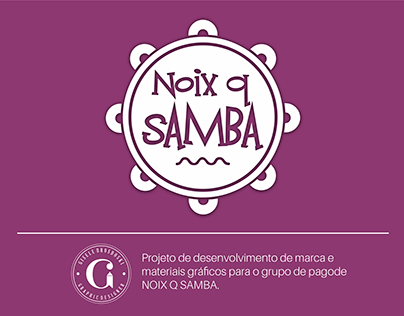 Criação de Marca - Grupo de Pagode NOIX Q SAMBA