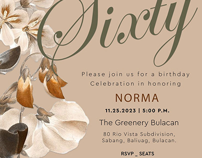 Norma's 60th Birthday