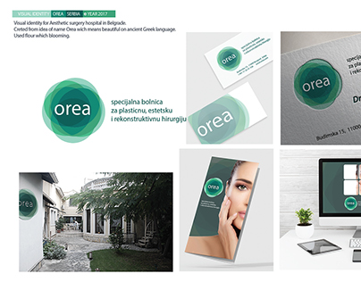 Branding Orea Aesthetic surgery hospital