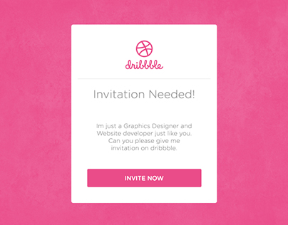 Dribbble Invitation Needed!
