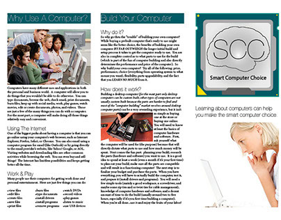 Smart Computer Choice brochure