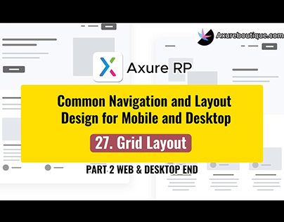 Common Navigation and Layout Design: 27.Grid Layout