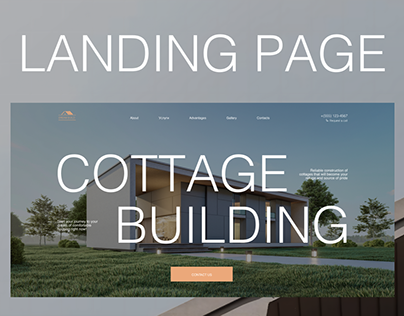 Landing Page for Building Company