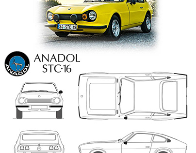 Anadol STC-16 - Car Blueprint - Pre-Project Draft