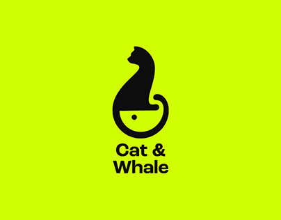 Cat And Whale Logo