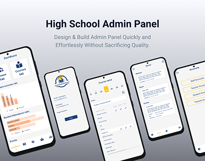 School Admin Panel App