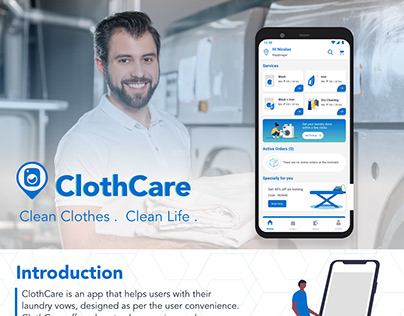 Cloth Care | A laundry app
