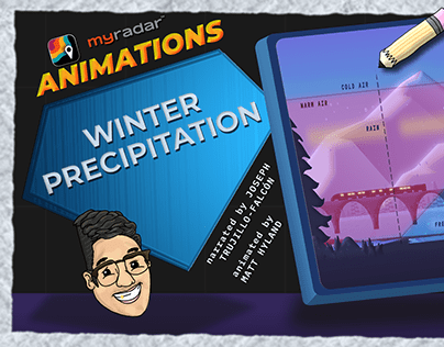 Winter Precipitation | MyRadar Animtaions