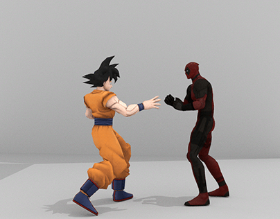 Goku vs Deadpool