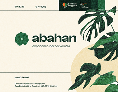 Pitch deck design for Abahan
