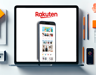 Redefining E-Commerce: My UX/UI Case Study on Rakuten