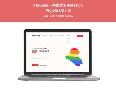 IraQueer - Website Redesign UX/UI
