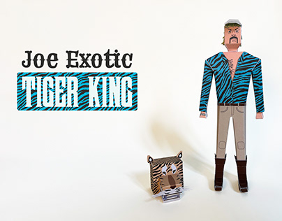 Joe Exotic | Paper Figurine
