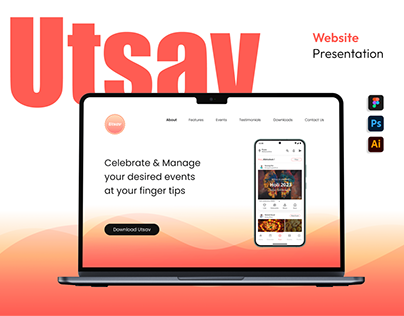 Utsav - Website Presentation