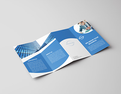 corporate four-fold brochure