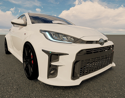 Toyota GR Yaris 2022 3d model