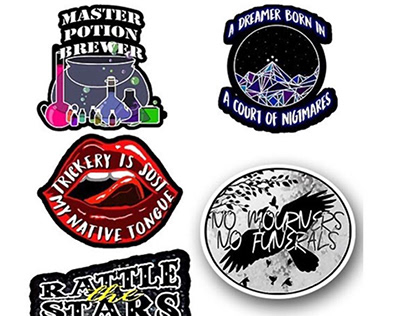Fandom Stickers/Patches