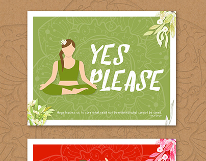 Yoga Consent Card