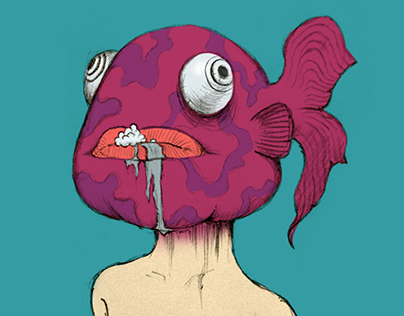 Fish Face | Illustration