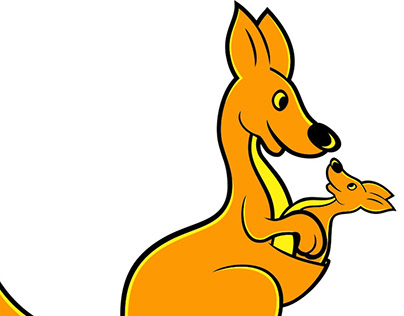 LOGO & LESSO ILLUSTRATION for Kangaroo Mothercare
