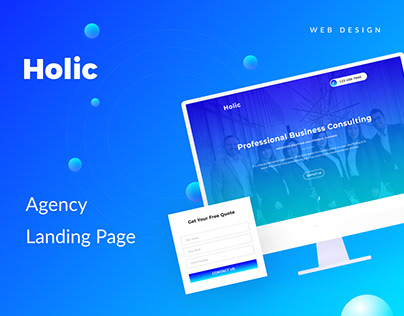 Holic - Lead Generation Agency Web Design