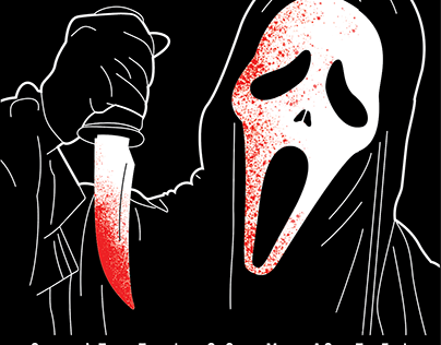 Minimalistic Scream Poster