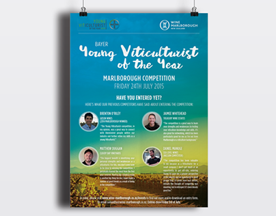 Young Viticulturist of the Year Poster