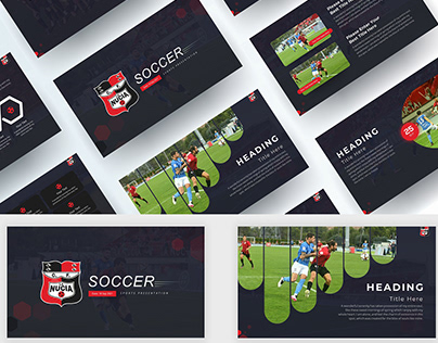 Soccer- football game PowerPoint Template