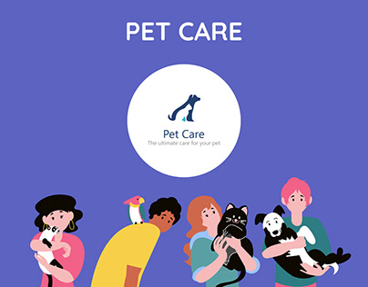 Pet Care UI Design: Web and Mobile