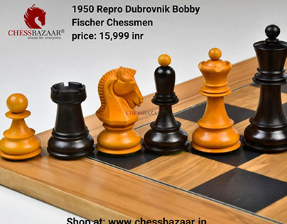 1950 Repro Dubrovnik Chess Set