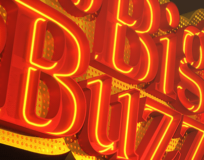 Big Buzz Network 3D Signage