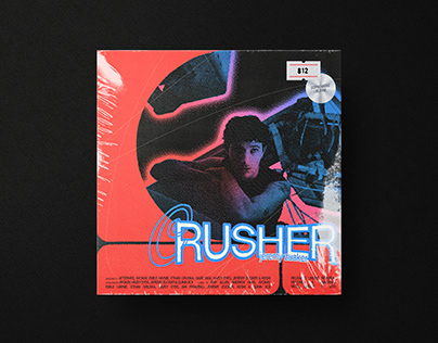 CRUSHER - Jeremy Zucker Vinyl Album Cover Art
